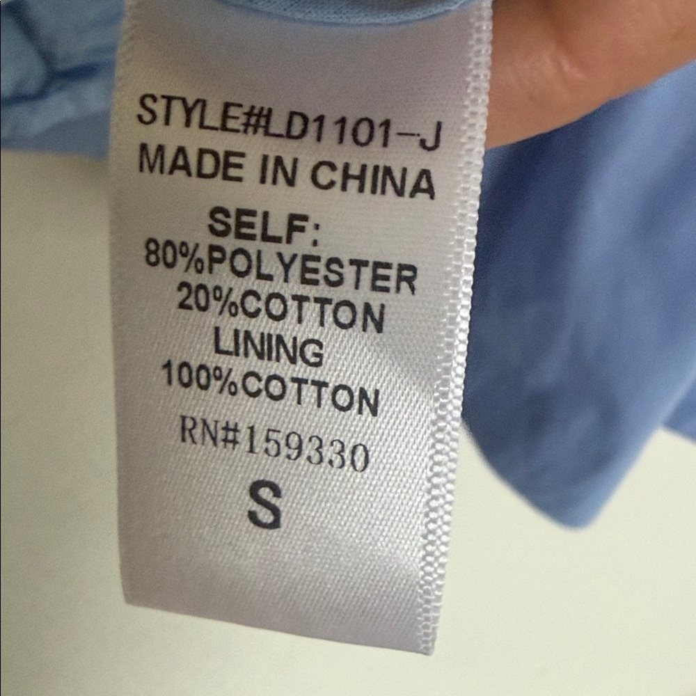 Heyson Blue Long Sleeve Dress - Picture 9 of 10